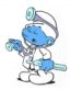 Doctor_Smurf_Comic_Book Sticker