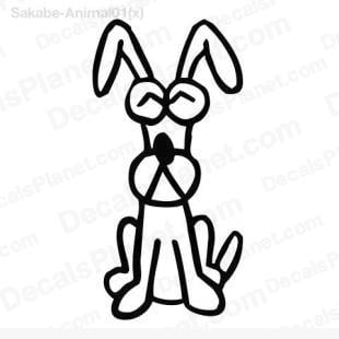 Dog Decal 749