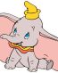 dumbo EARS funny cartoon sticker