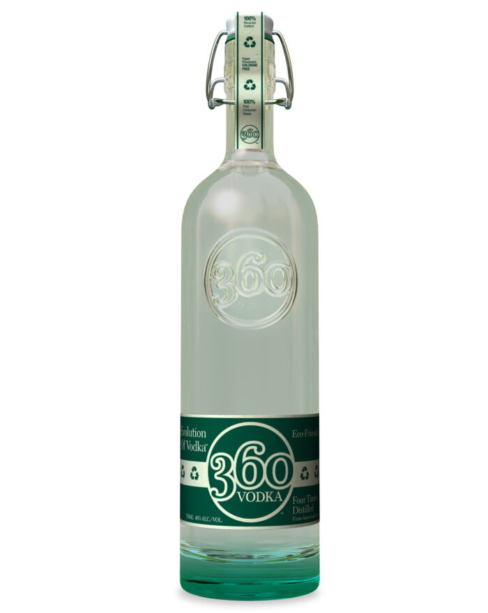 Earthday 360 Vodka Bottle