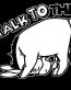 Eeyore Talk to the Decal Sticker
