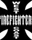 Firefighter West Coast Decal