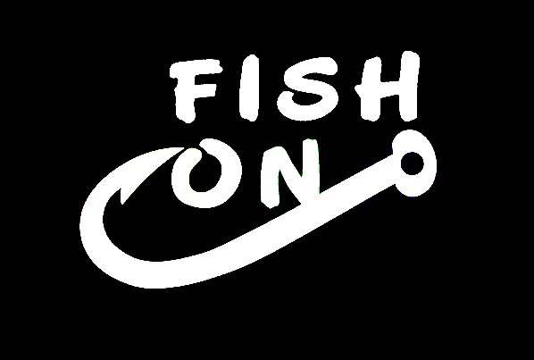 Fish On Die Cut Fishing Decal