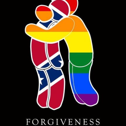 forgiveness LGBT STICKER