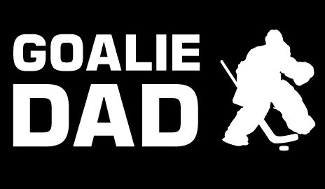 Hocker Goalie DAD Window Wall Sticker