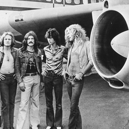 Led Zeppelin 2 Color Band Decal