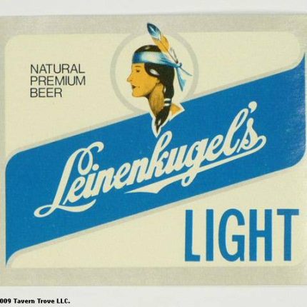 Leinenkugels Light Beer Label Decal