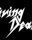 living death die cut band decal