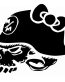 Metal Mulisha with Bow Decal Sticker