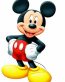 Mickey Mouse Decal Color