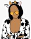 moo doja band sticker