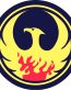 Navy PP Logo Circular Sticker