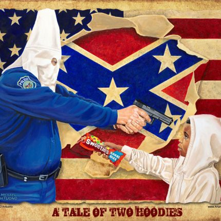 racist hoodies poster