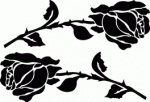 Rose Decal 1