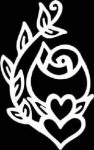 Rose Vinyl Diecut Car Decal