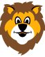 Scouts Kindergarten Lion-Head sticker