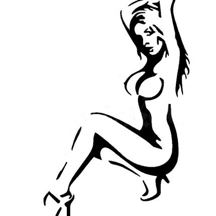 Sexy Lady Decal 33