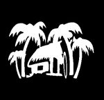 shack hawaiian decal