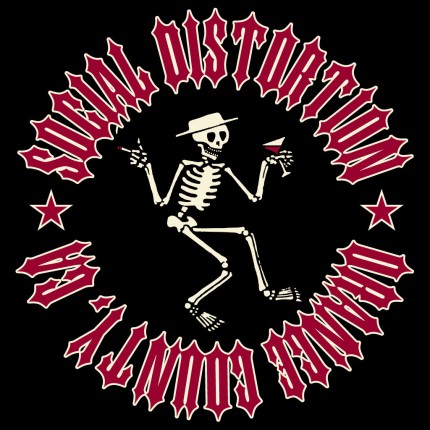 Social Distortion Color Band Decal