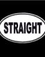 Straight Oval Decal