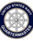 us navy quartermaster logo sticker