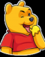 Winnie the Pooh Funny Cartoon Sticker Decal 04