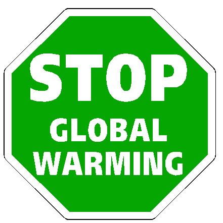 Stop Global Warning Decal
