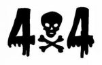 4x4 Skull and Crossbones Decal