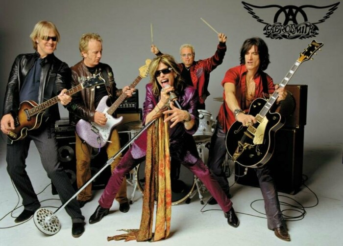 Aerosmith Color Band Sticker