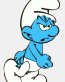 Angry Smurf Decal