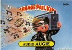 Audio AUGIE Funny Sticker Name Decal