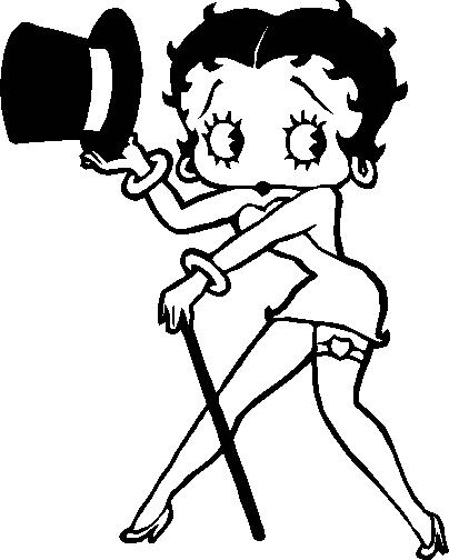 Betty Boop DECAL