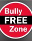 BULLY FREE ZONE STICKER anti hate sticker