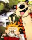 Calvin and Hobbes Rectangular Color Stickers 12