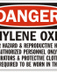 Cancer Hazard Danger Sign 2