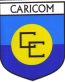 Caricom Flag Crest Decal Sticker