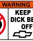 Chevy Funny Warning Sticker 1