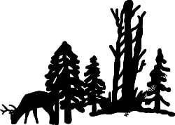 Deer Hunting Decal Sticker 55