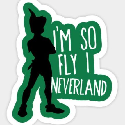 Disney PETER PAN So Fly Sticker