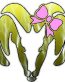 Dodge Ram Head with BOW Decal - Lightning GOLD