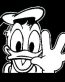 DONALD DUCK Wave Decal Sticker