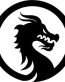 Dragon Die Cut  Animal Tribal Decals  23