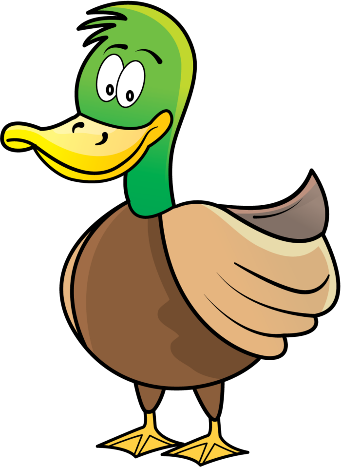 duck toon - Pro Sport Stickers