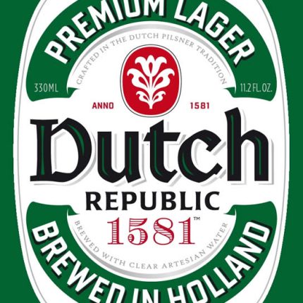 Dutch Rep Beer Label