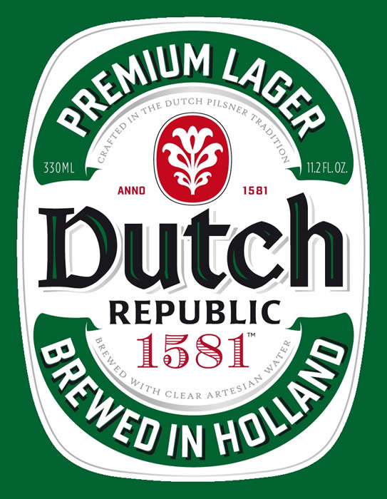 Dutch Rep Beer Label