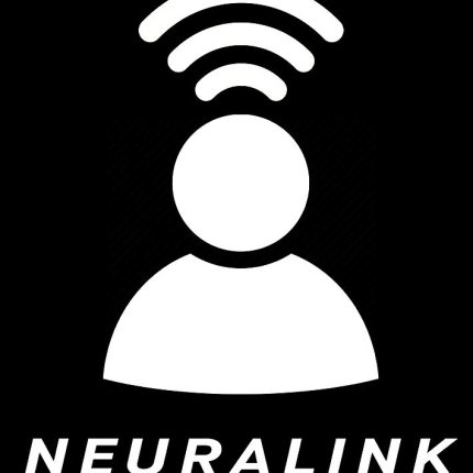 elon musk neuralink logo diecut decal