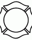 Firefighter Maltese Cross Diecut Decal