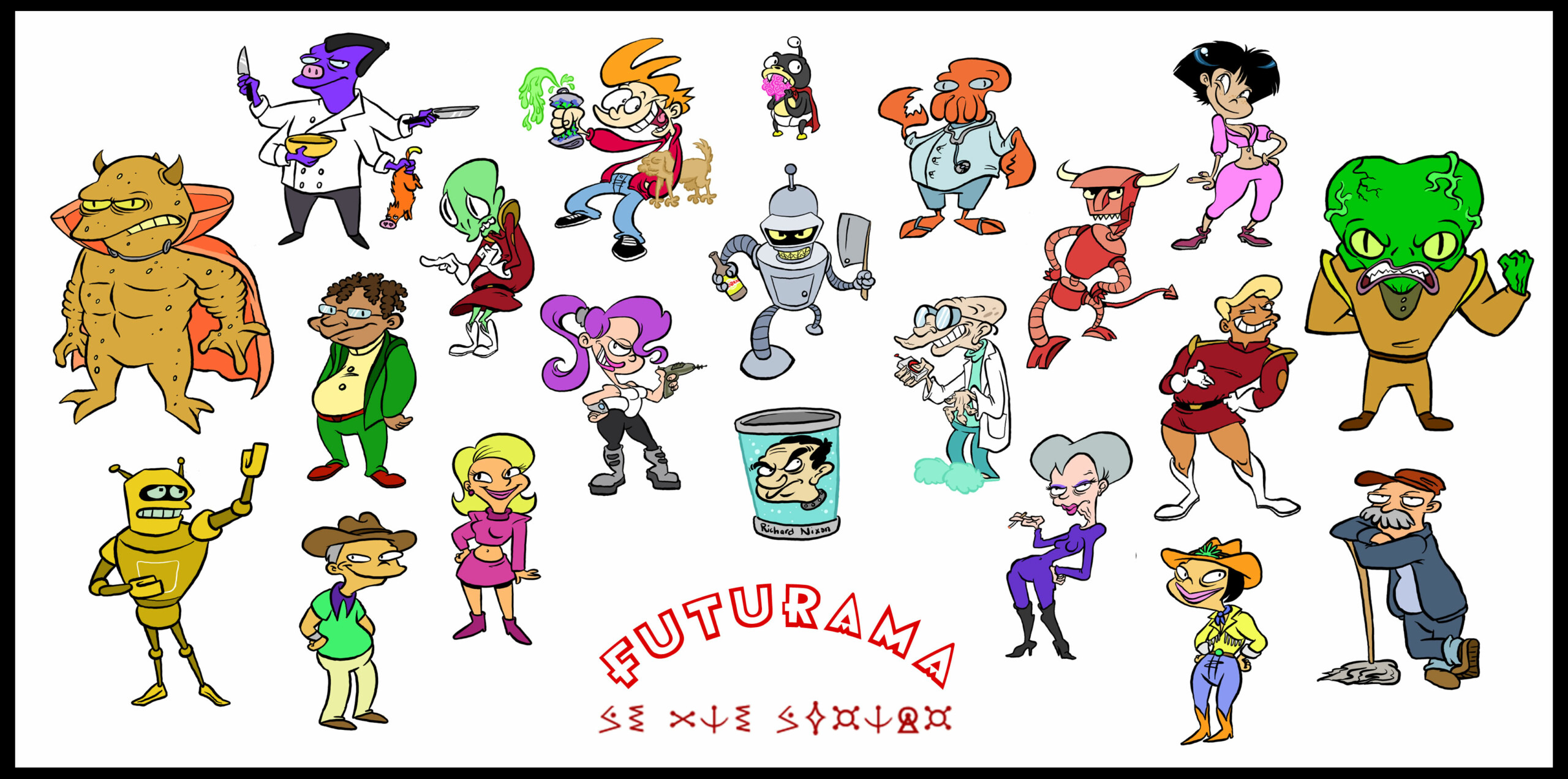 futurama characters