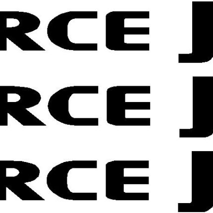 g-force junkie tesla decal SET