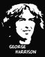 George Harrison Die Cut Vinyl Decal Sticker